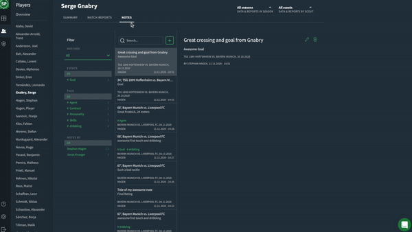 Scoutpad  Football Scouting and Player Management with Huge Database